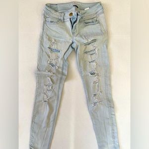 American eagle Jeggings- lightwash
